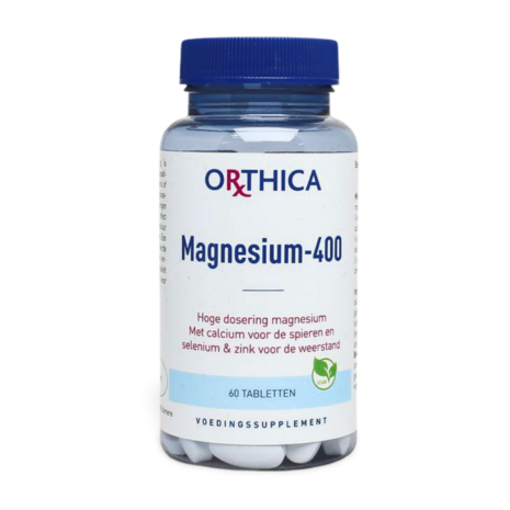 Orthica Magnesium-400 Voedingssupplement - 60 Tabletten