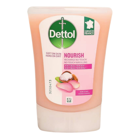Dettol No-Touch Sheabutter Navulling 250ml - Antibacteri&euml;le Handzeep