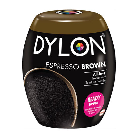Dylon All-in-1 Textielverf Pod In Espresso Brown - 350g
