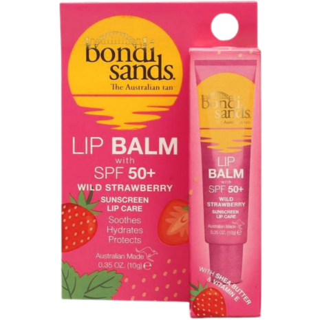 Bondi Sands Sun Lipbalm Strawberry Spf50+ 10 Gr
