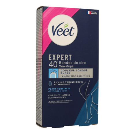 Veet Expert Koude Waxstrips Been Sensitive 40st