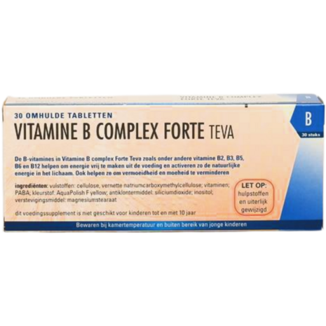 Teva Vitamine B Complex Forte 30tb