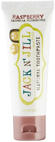 Jack N Jill Natural Toothpaste Raspberry 50g
