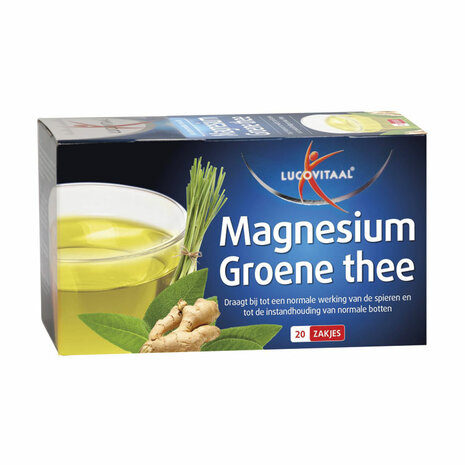 Lucovitaal Magnesium Groene Thee 20st