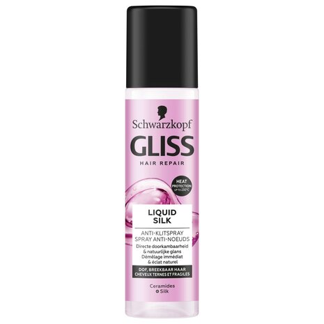 Gliss Kur Anti-klit Spray Liquid Silk Gloss 200ml