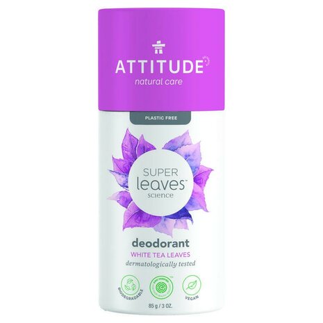 Attitude Super Leaves Deo White Tea Leaves 85g
