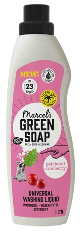 Marcel&#039;s Gr Soap Wasmiddel Universeel Patchouli &amp; Cranberry 1000ml