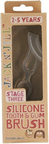 Jack N Jill Silicone Tooth &amp; Gum Brush 1st