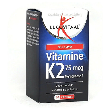 Lucovitaal Vitamine K2 75mcg 60ca