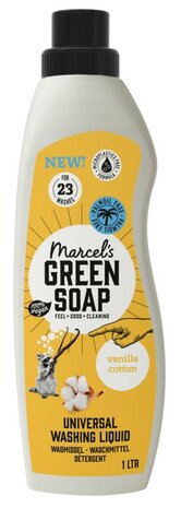 Marcel&#039;s Gr Soap Wasmiddel Universeel Vanille &amp; Katoen 1000ml
