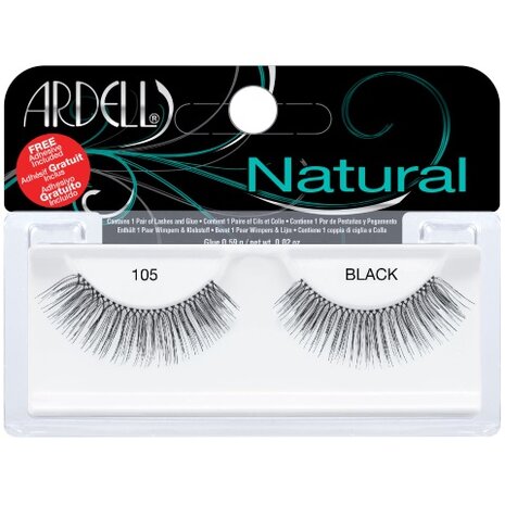 Ardell Wimpers Natural 105 Black 2st