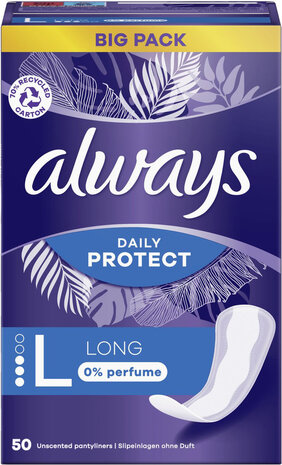 Always Inlegkruisjes Daily Protect Long 50st