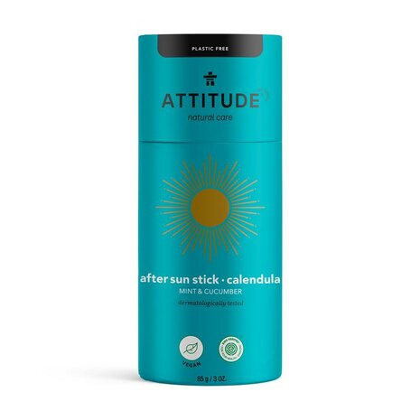 Attitude Sun Care Aftersun Gel Munt&amp;komkommer Plasticvrij 85g