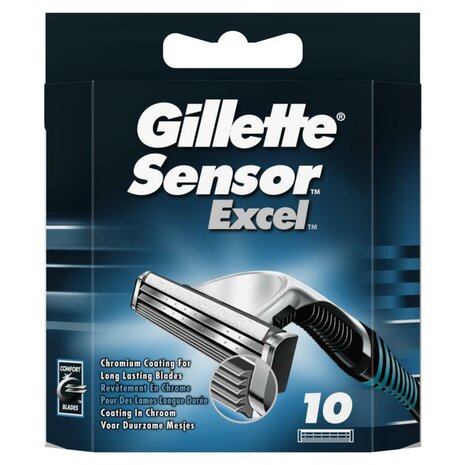 Gillette Sensor Excel Mesjes 10st