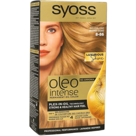 Syoss Color Oleo Int. 8-86 Goud Donker Blond 1 St