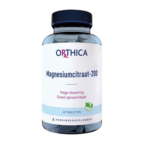 Orthica Magnesium Citraat 200 60tb