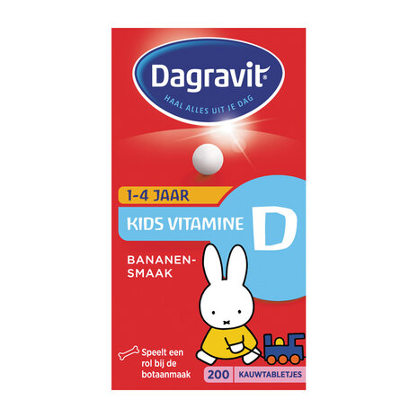 Dagravit Vitamine D Tablet Kids 200kt