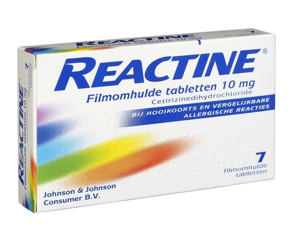 Reactine Anti Histaminicum 10mg 7tb
