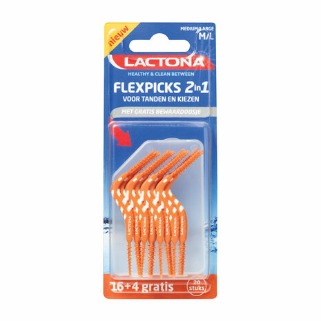 Lactona Flex Picks 2-in-1 M/l 20st