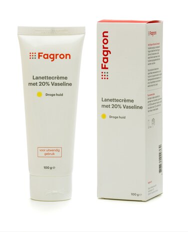 Fagron Lanettecreme Met 20% Vaseline 100g