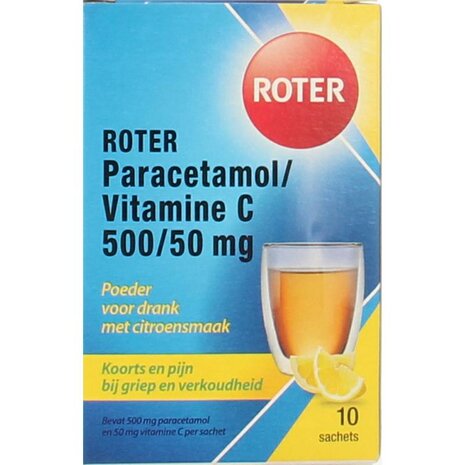Roter Paracetamol Vitamine C 10sach
