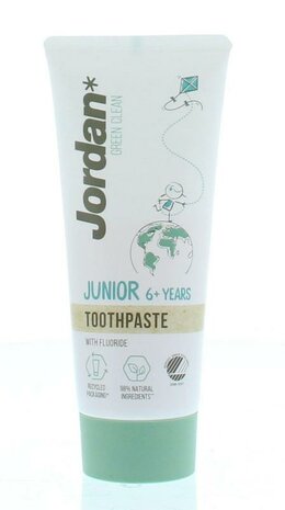 Jordan Green Clean Tandpasta Junior Tandpasta 6+ 50ml