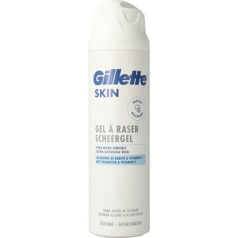 Gillette Skinguard Ultra Sensitive Scheergel 200ml