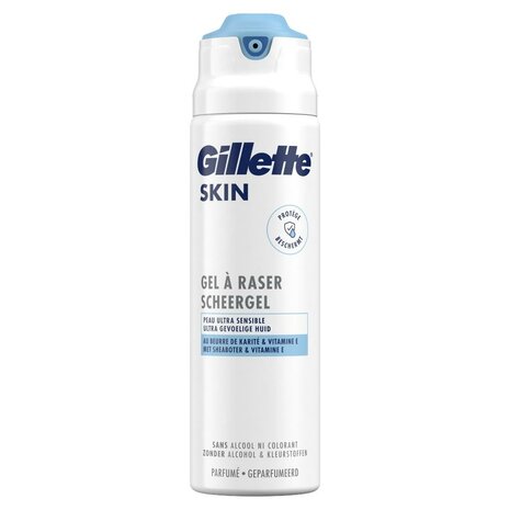 Gillette Skinguard Ultra Sensitive Scheergel 200ml