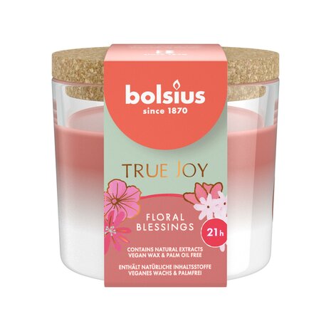 Bolsius Geurglas True Joy Floral Blessings 1 St
