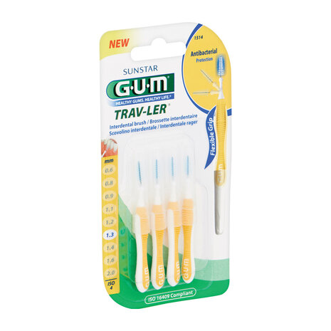 Gum Trav-ler Rager 1.3mm (geel) 4st