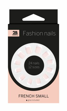 2b Nails French Small 24st