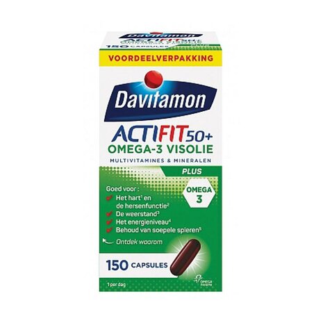Davitamon Actifit 50+ Omega 3 150ca