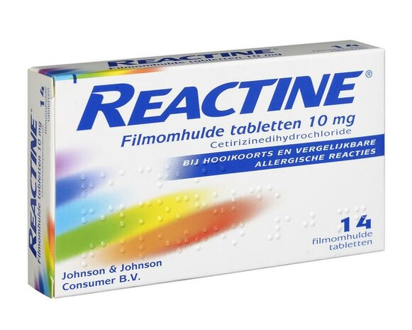 Reactine Anti Histaminicum 10mg 14tb