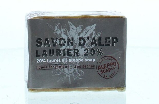Aleppo Soap Co Zeep 20% Laurier 200g