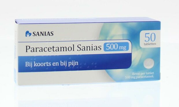 Sanias Paracetamol 500mg 50tb