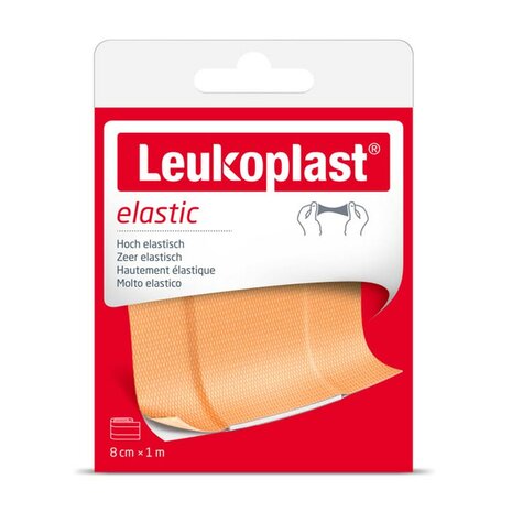Leukoplast Pleister Elastic 1m X 8cm 1st
