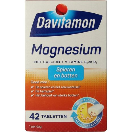 Davitamon Magnesium Spieren En Botten 42tb