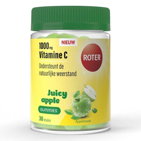 Roter Vitamine C 1000mg Appel Gummi 30tb