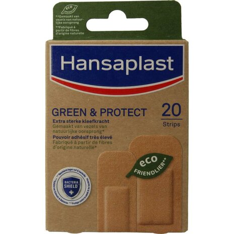 Hansaplast Pleisters Green &amp; Protect 20st