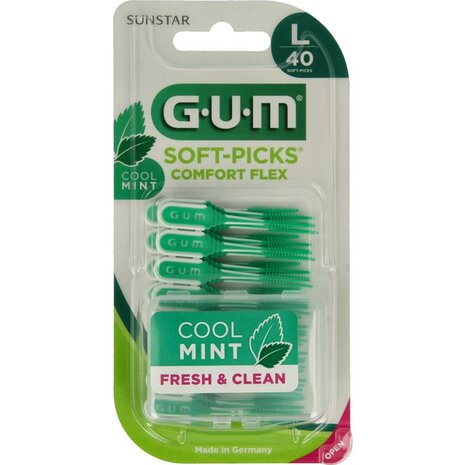 Gum Soft Picks Comfort Flex Mint Large 40st