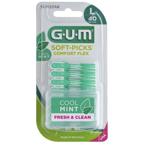 Gum Soft Picks Comfort Flex Mint Large 40st