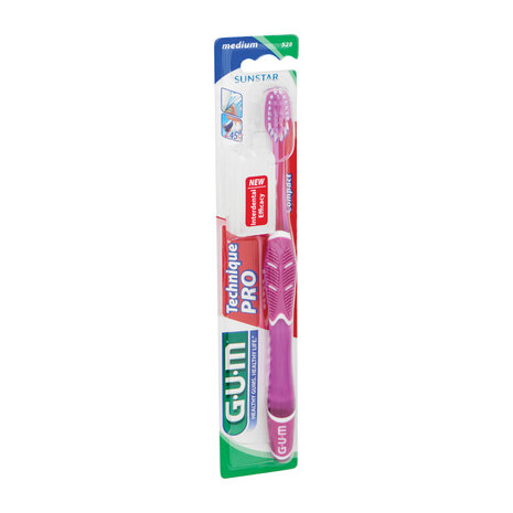 Gum Tandenborstel Technique Pro Medium 1st