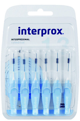 Interprox Premium Cylindrical Licht Blauw 3.5mm 6st