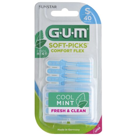 Gum Soft Picks Comfort Flex Mint Small 40st