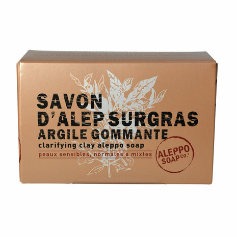 Aleppo Soap Co Savon D&#039;alep Argile Gommante Kleizeep 150 Gr