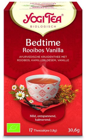 Yogi Tea Bedtime Rooibos Vanille Bio 17st