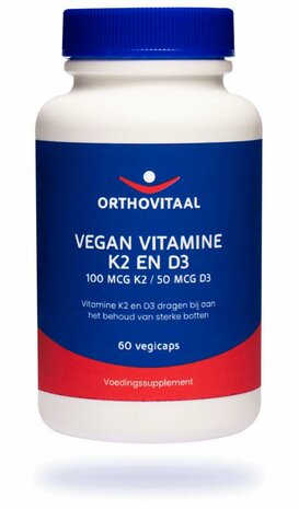 Orthovitaal Vitamine K2 &amp; D3 Vegan 60vc