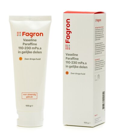 Fagron Vaseline Paraffine Zalf 100/230 D + B 100g