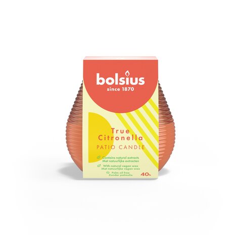 Bolsius Patiolight True Citronella Earthy 1 St