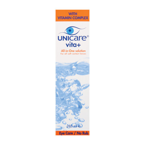 Unicare Vita+ Alles In Een Zachte Lenzenvloeistof 240ml
